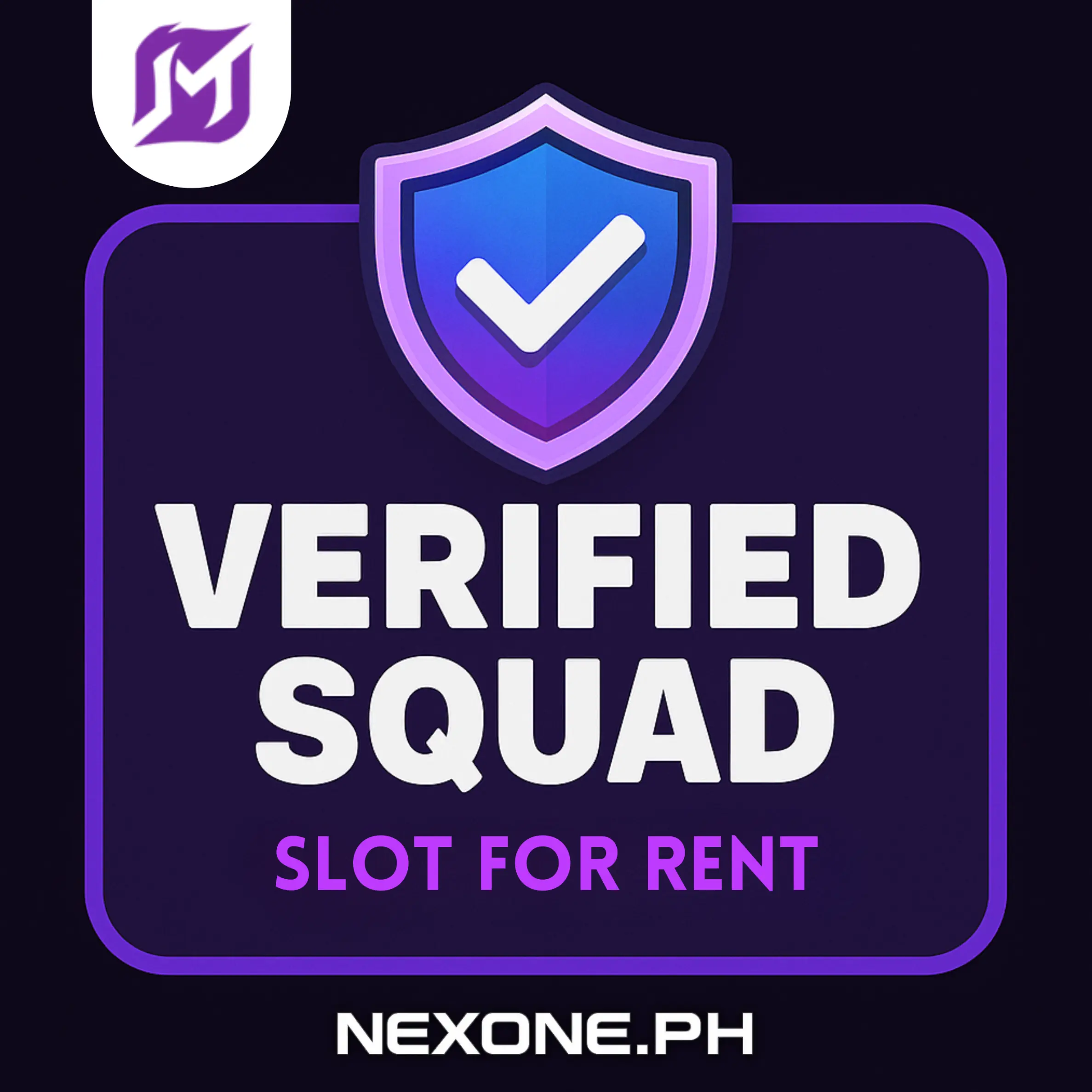 MLBB Verified Squad Slot Rental